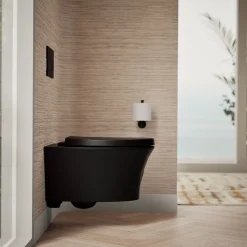 Wall-hung compact elongated toilet, dual-flush^Kohler