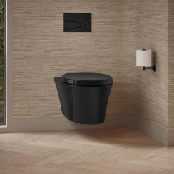 Wall-hung compact elongated toilet, dual-flush^Kohler