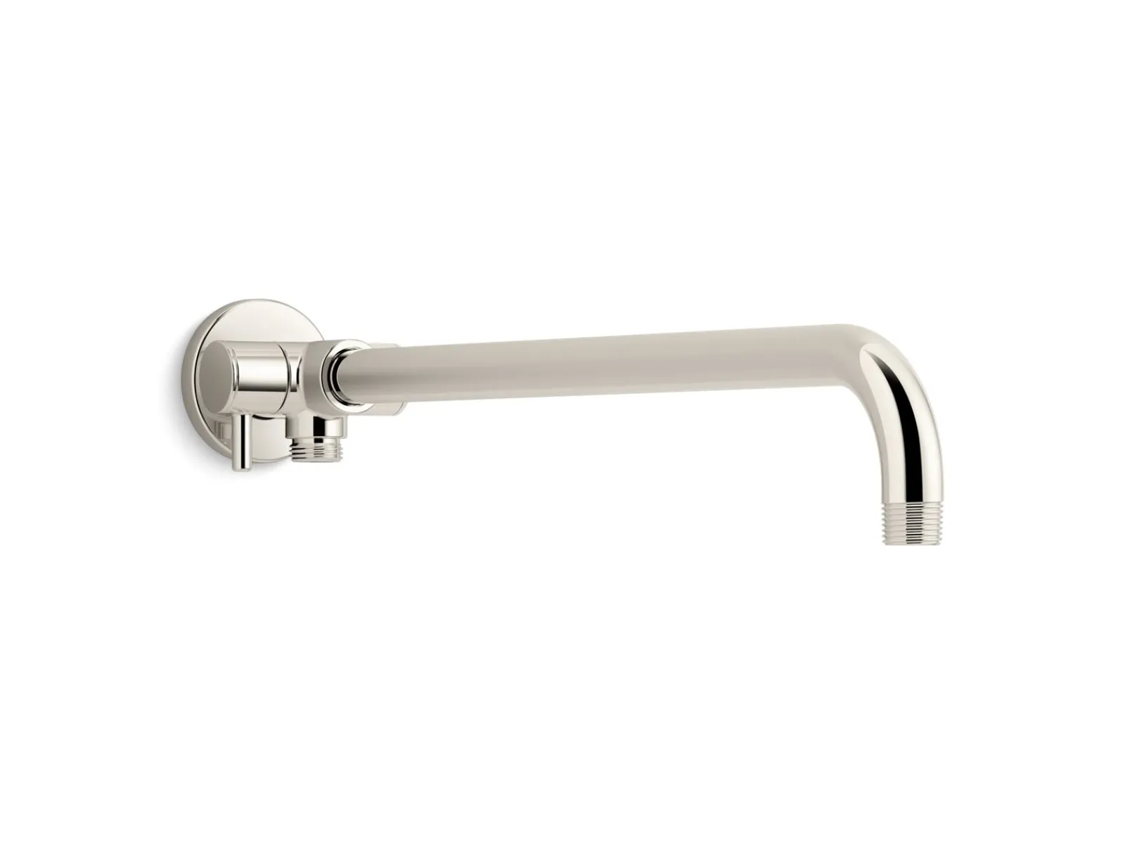 Wall-mount arm for rainhead/showerhead and handshower with 2-way diverter^Kohler Hot