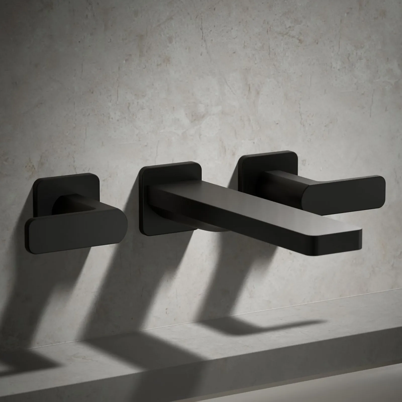Wall-mount bath faucet trim^Kohler Hot