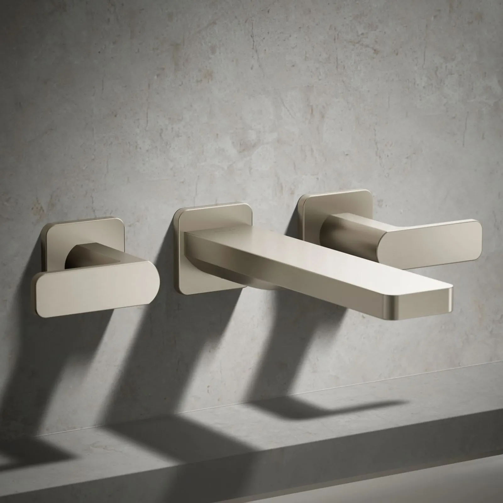 Wall-mount bath faucet trim^Kohler Hot