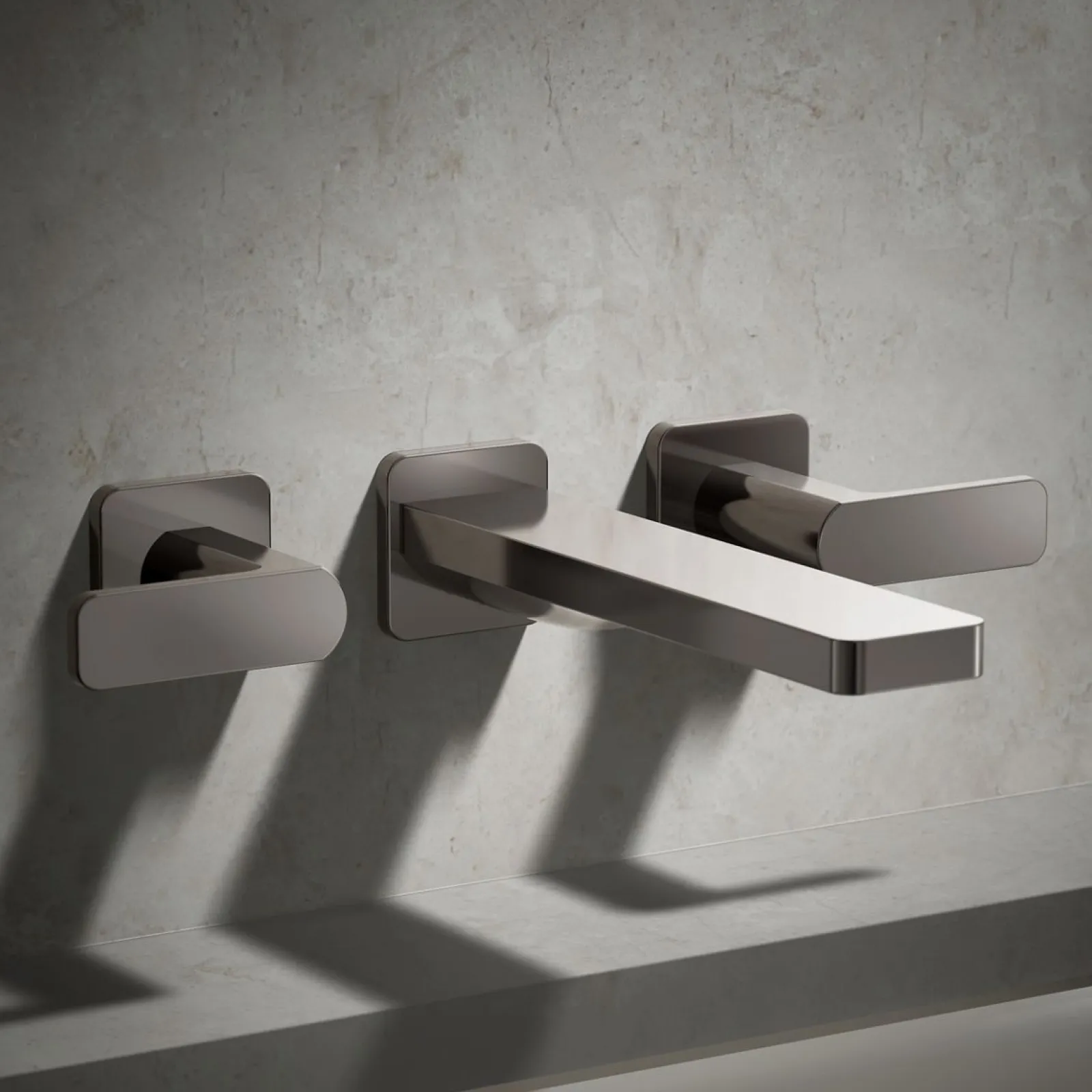 Wall-mount bath faucet trim^Kohler Hot