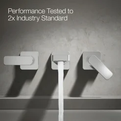 Wall-mount bath faucet trim^Kohler Hot