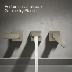 Wall-mount bath faucet trim^Kohler Hot