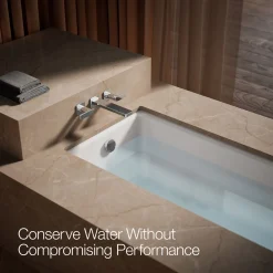 Wall-mount bath faucet trim^Kohler Hot
