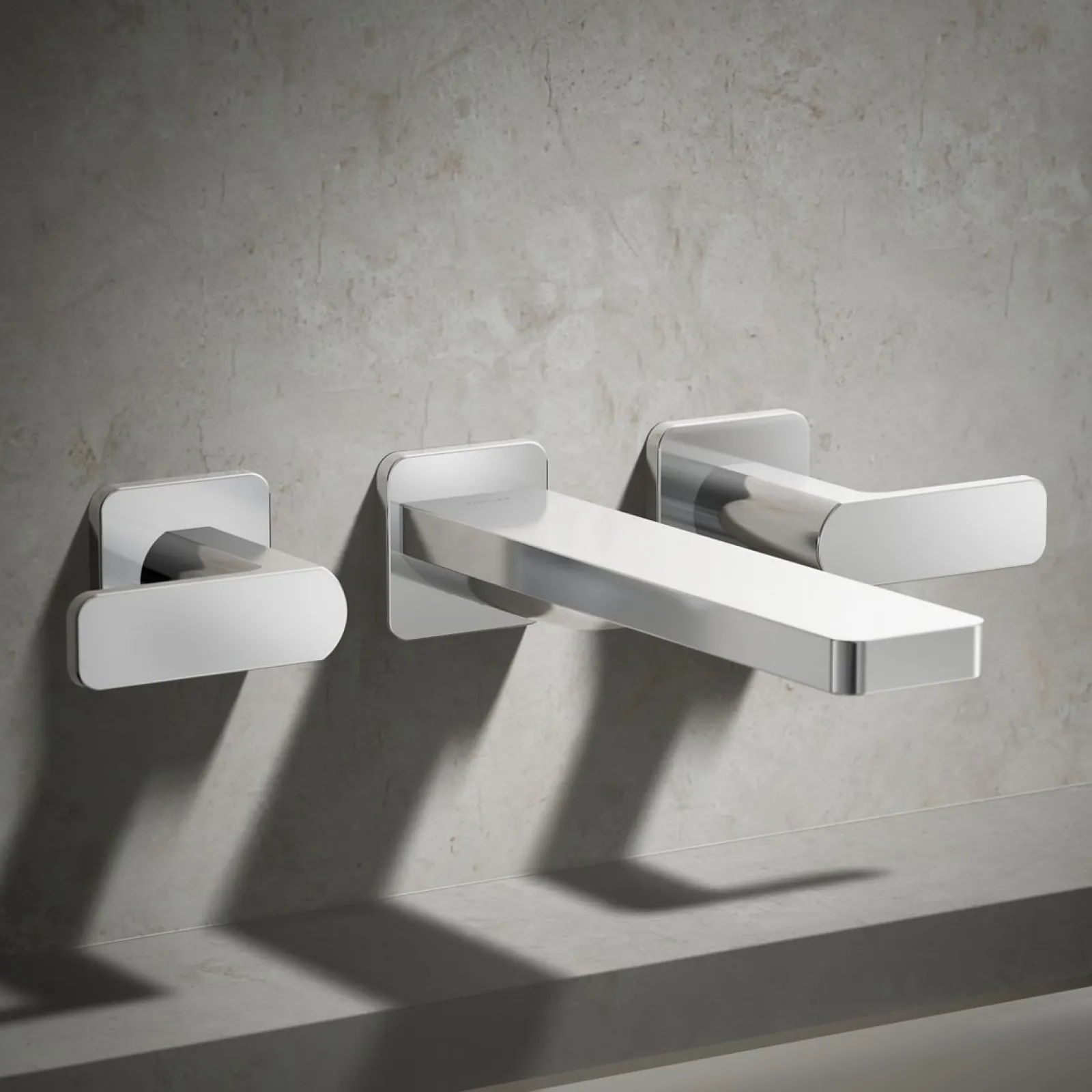 Wall-mount bath faucet trim^Kohler Hot