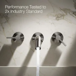 Wall-mount bathroom sink faucet spout with Tube design, 1.2 gpm^Kohler