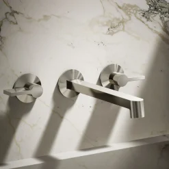 Wall-mount bathroom sink faucet spout with Row design, 1.2 gpm^Kohler Outlet