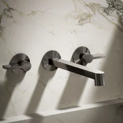 Wall-mount bathroom sink faucet spout with Row design, 1.2 gpm^Kohler Outlet