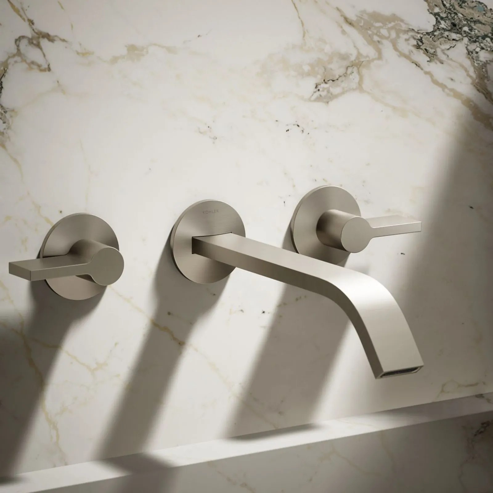 Wall-mount bathroom sink faucet spout with Ribbon design, 1.2 gpm^Kohler Online