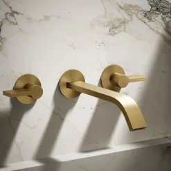 Wall-mount bathroom sink faucet spout with Ribbon design, 1.2 gpm^Kohler Online