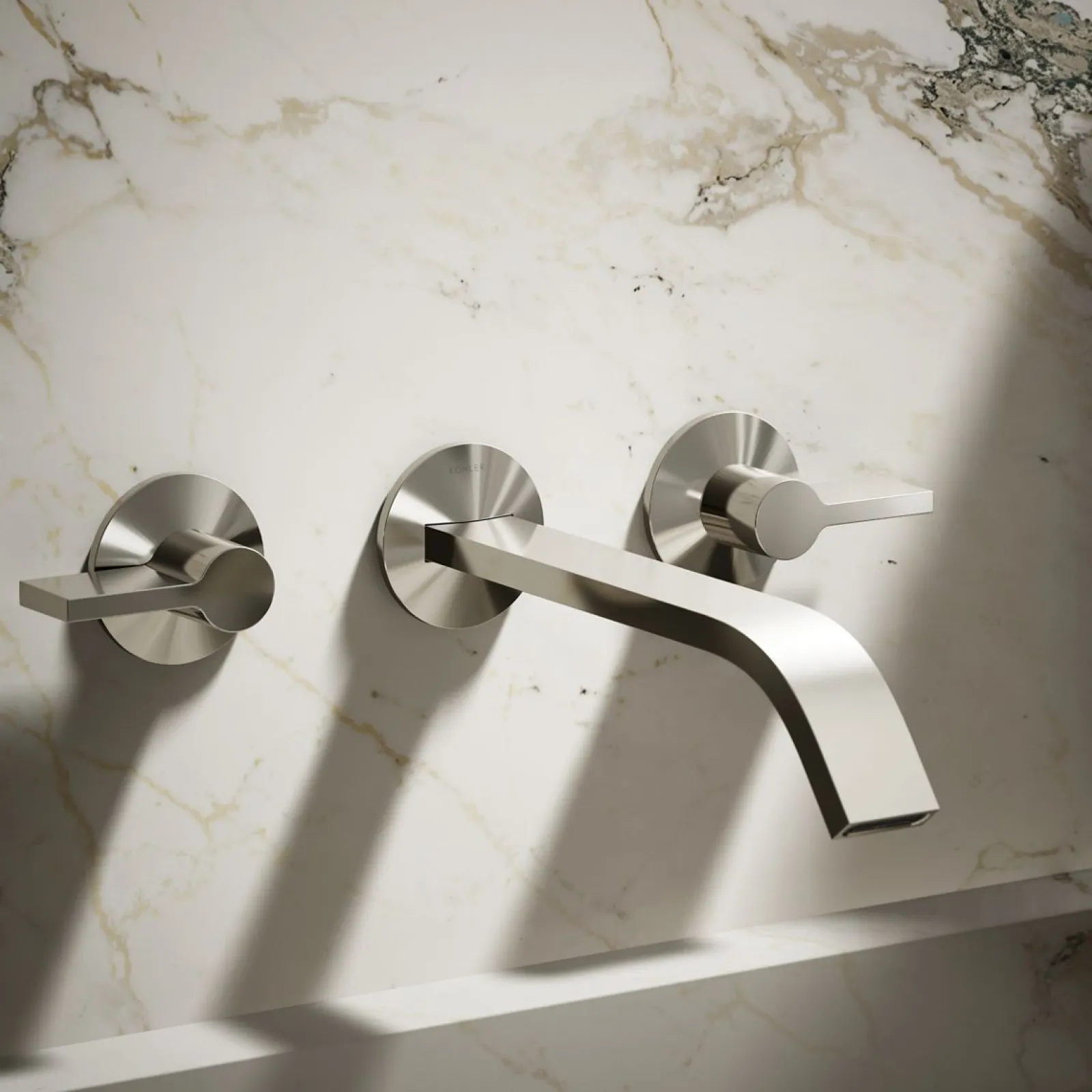 Wall-mount bathroom sink faucet spout with Ribbon design, 1.2 gpm^Kohler Online