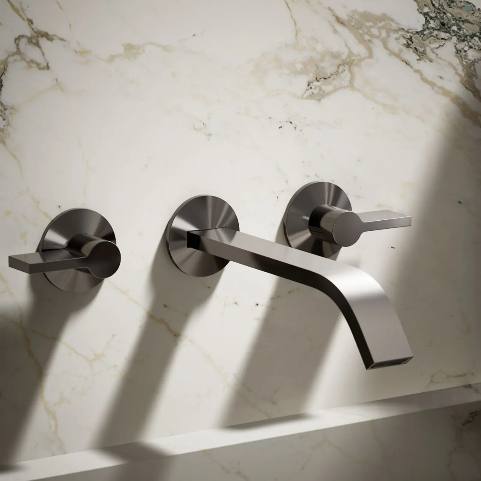 Wall-mount bathroom sink faucet spout with Ribbon design, 1.2 gpm^Kohler Online