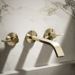 Wall-mount bathroom sink faucet spout with Ribbon design, 1.2 gpm^Kohler Online