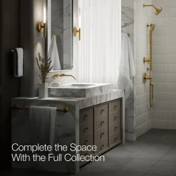 Wall-mount bathroom sink faucet spout with Ribbon design, 1.2 gpm^Kohler Online