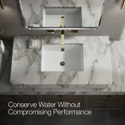 Wall-mount bathroom sink faucet spout with Ribbon design, 1.2 gpm^Kohler Online