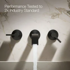 Wall-mount bathroom sink faucet spout with Ribbon design, 1.2 gpm^Kohler Online