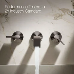 Wall-mount bathroom sink faucet spout with Ribbon design, 1.2 gpm^Kohler Online