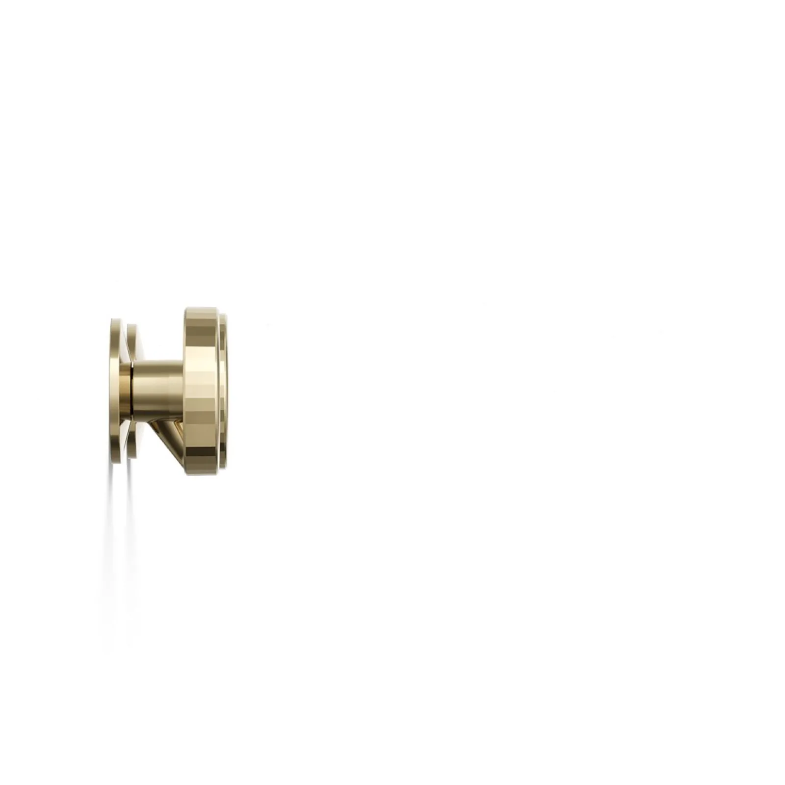 Wall-mount bathroom sink faucet Industrial handle trim^Kohler