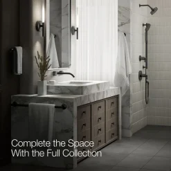 Wall-mount bathroom sink faucet Oyl handle trim^Kohler New