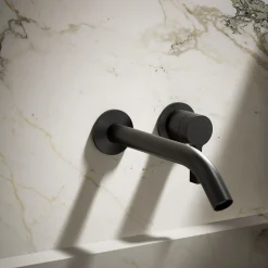 Wall-mount bathroom sink faucet handle^Kohler Online