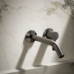 Wall-mount bathroom sink faucet handle^Kohler Online