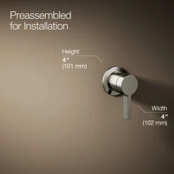 Wall-mount bathroom sink faucet handle^Kohler Online