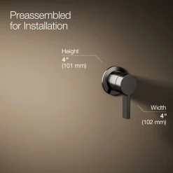 Wall-mount bathroom sink faucet handle^Kohler Online