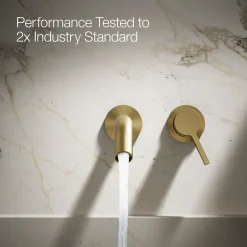 Wall-mount bathroom sink faucet handle^Kohler Online