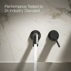 Wall-mount bathroom sink faucet handle^Kohler Online