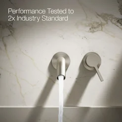 Wall-mount bathroom sink faucet handle^Kohler Online