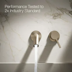 Wall-mount bathroom sink faucet handle^Kohler Online