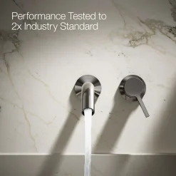 Wall-mount bathroom sink faucet handle^Kohler Online