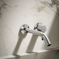 Wall-mount bathroom sink faucet handle^Kohler Online