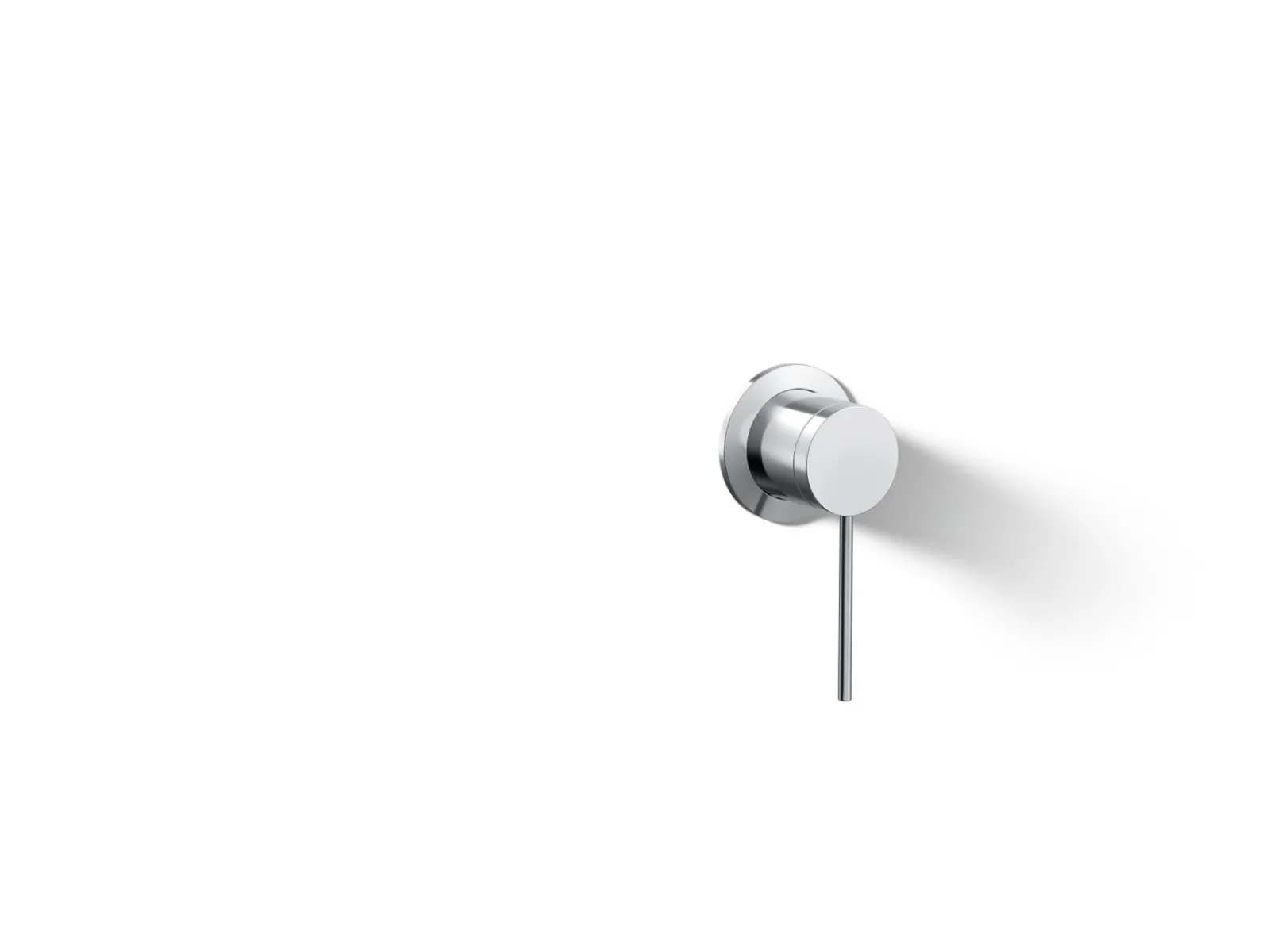 Wall-mount bathroom sink faucet handle^Kohler Hot