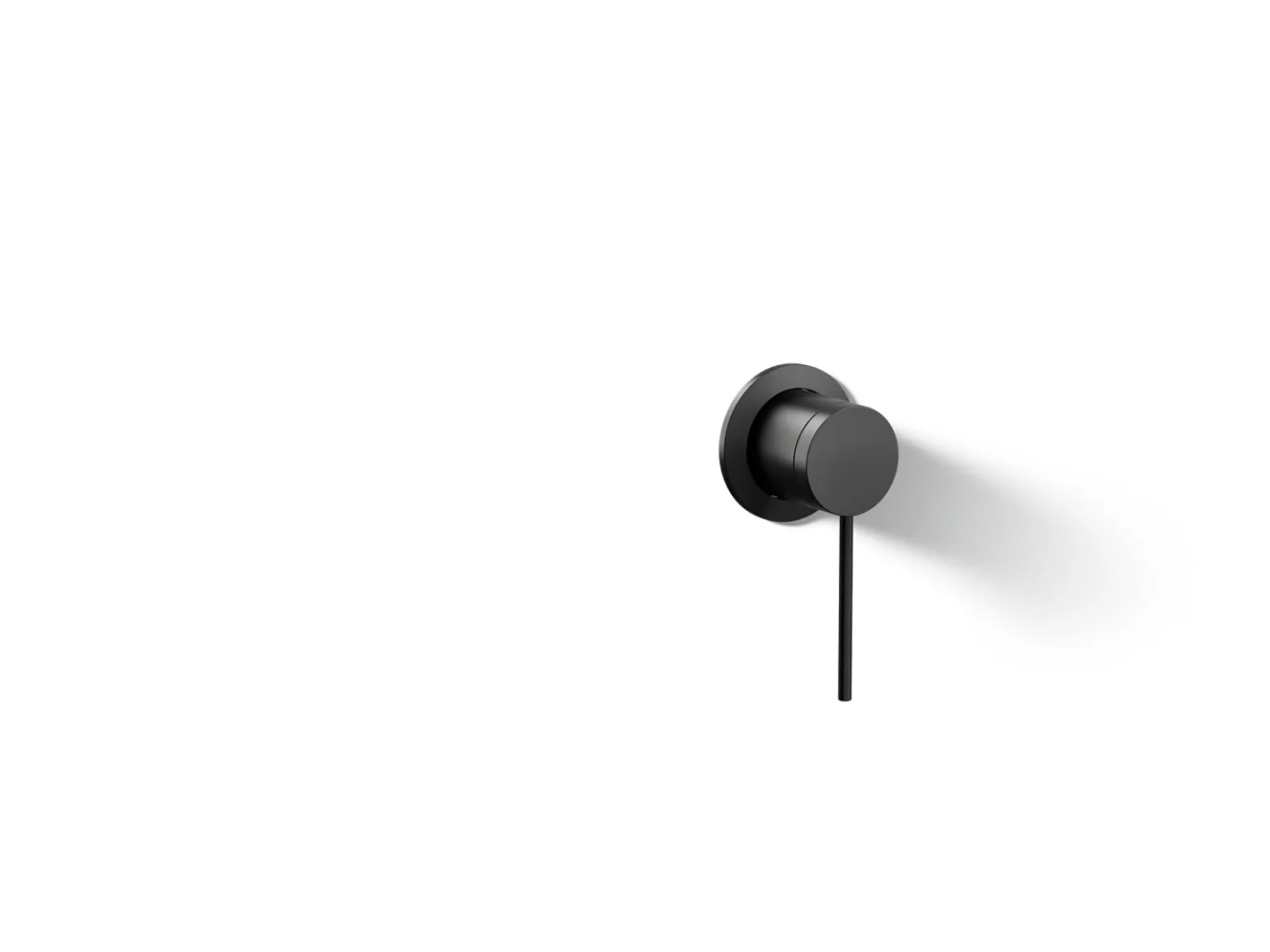 Wall-mount bathroom sink faucet handle^Kohler Hot