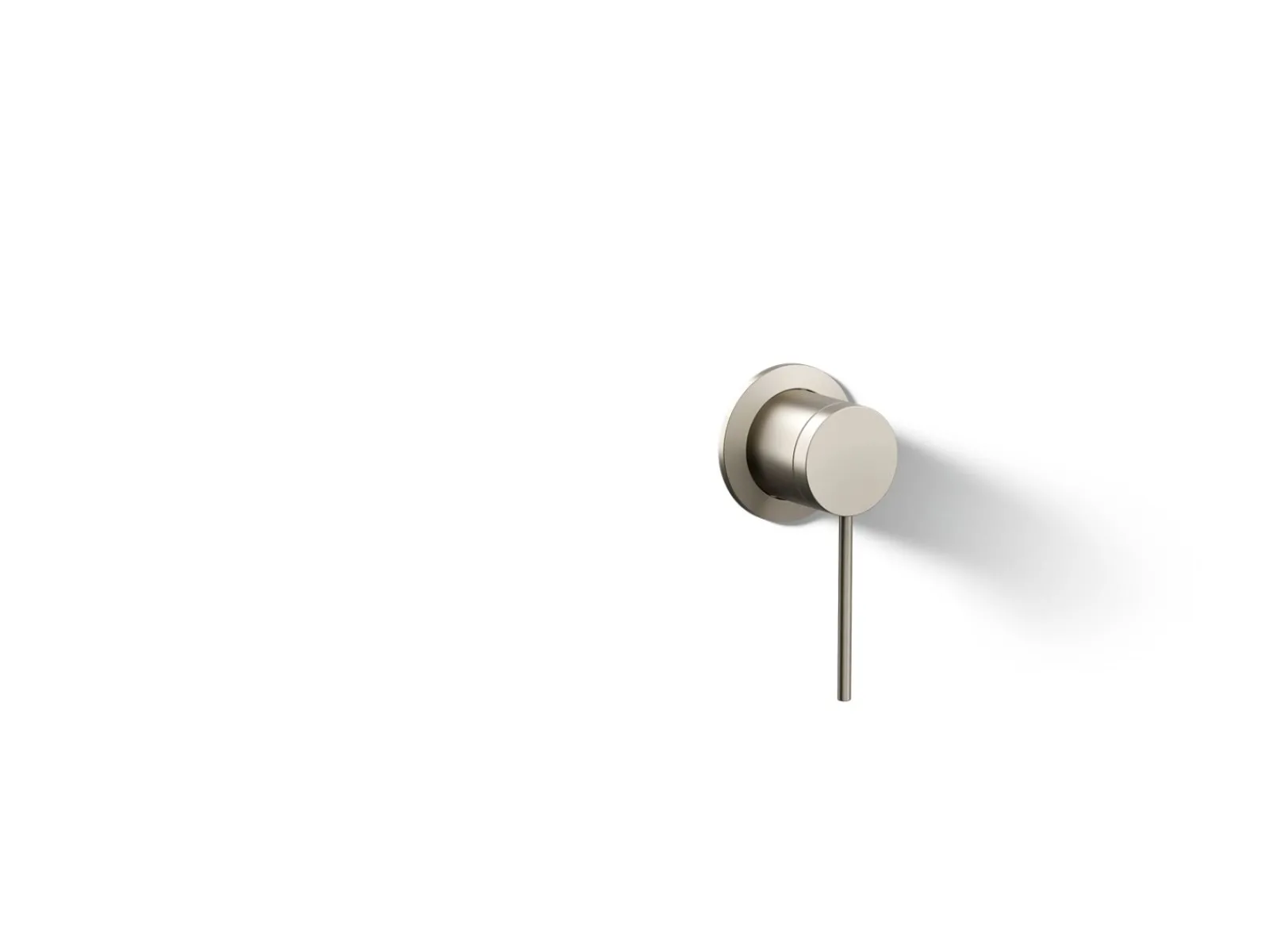 Wall-mount bathroom sink faucet handle^Kohler Hot