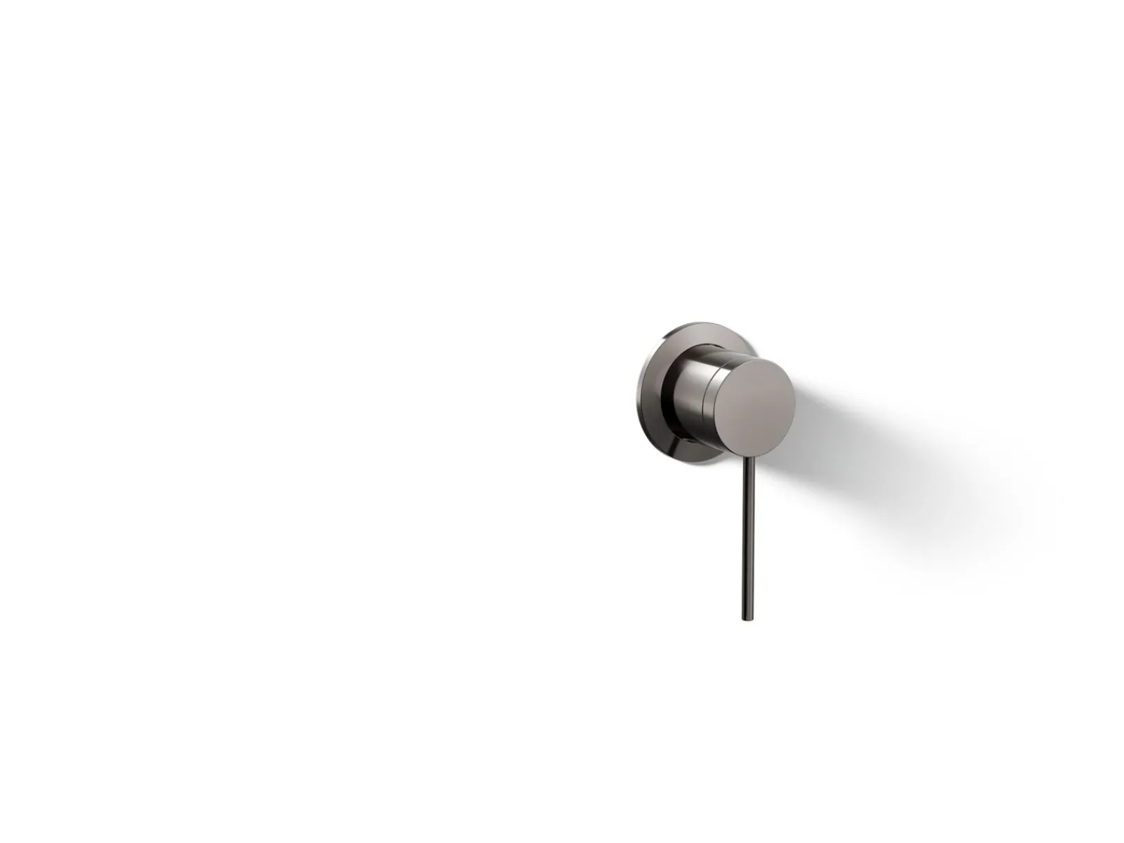 Wall-mount bathroom sink faucet handle^Kohler Hot