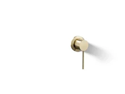 Wall-mount bathroom sink faucet handle^Kohler Hot