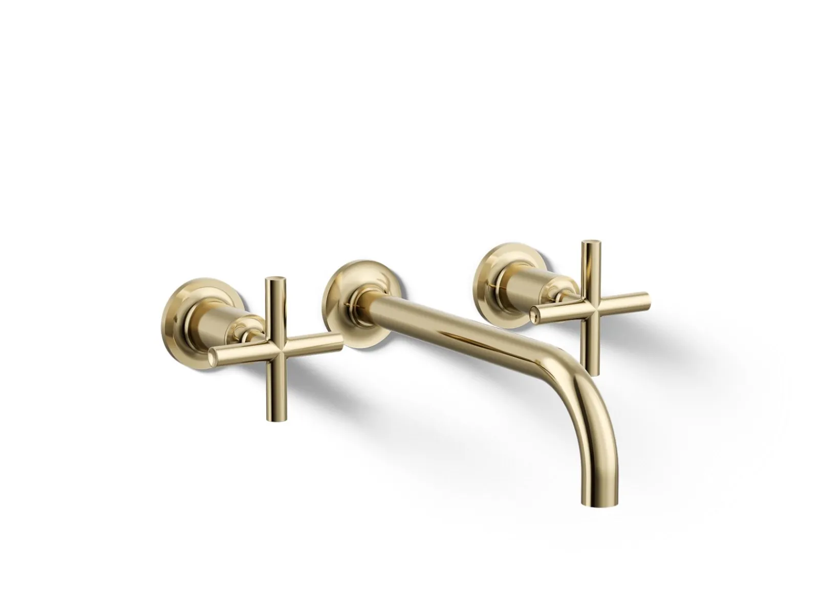 Wall-mount bathroom sink faucet trim with Cross handles, 1.2 gpm^Kohler Discount
