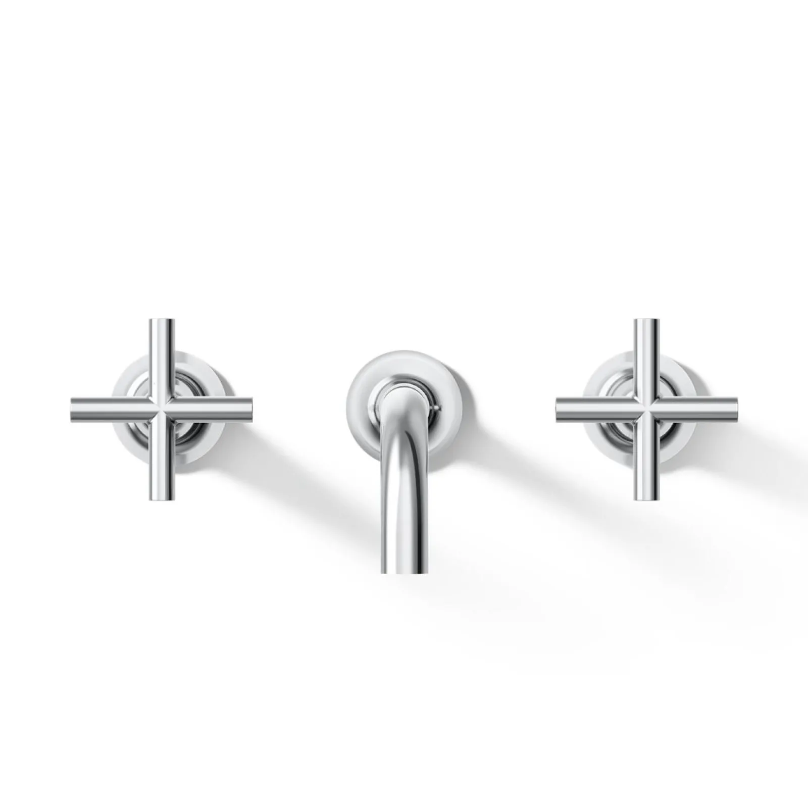 Wall-mount bathroom sink faucet trim with Cross handles, 1.2 gpm^Kohler Discount