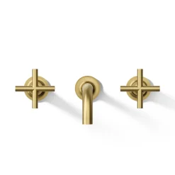 Wall-mount bathroom sink faucet trim with Cross handles, 1.2 gpm^Kohler Discount