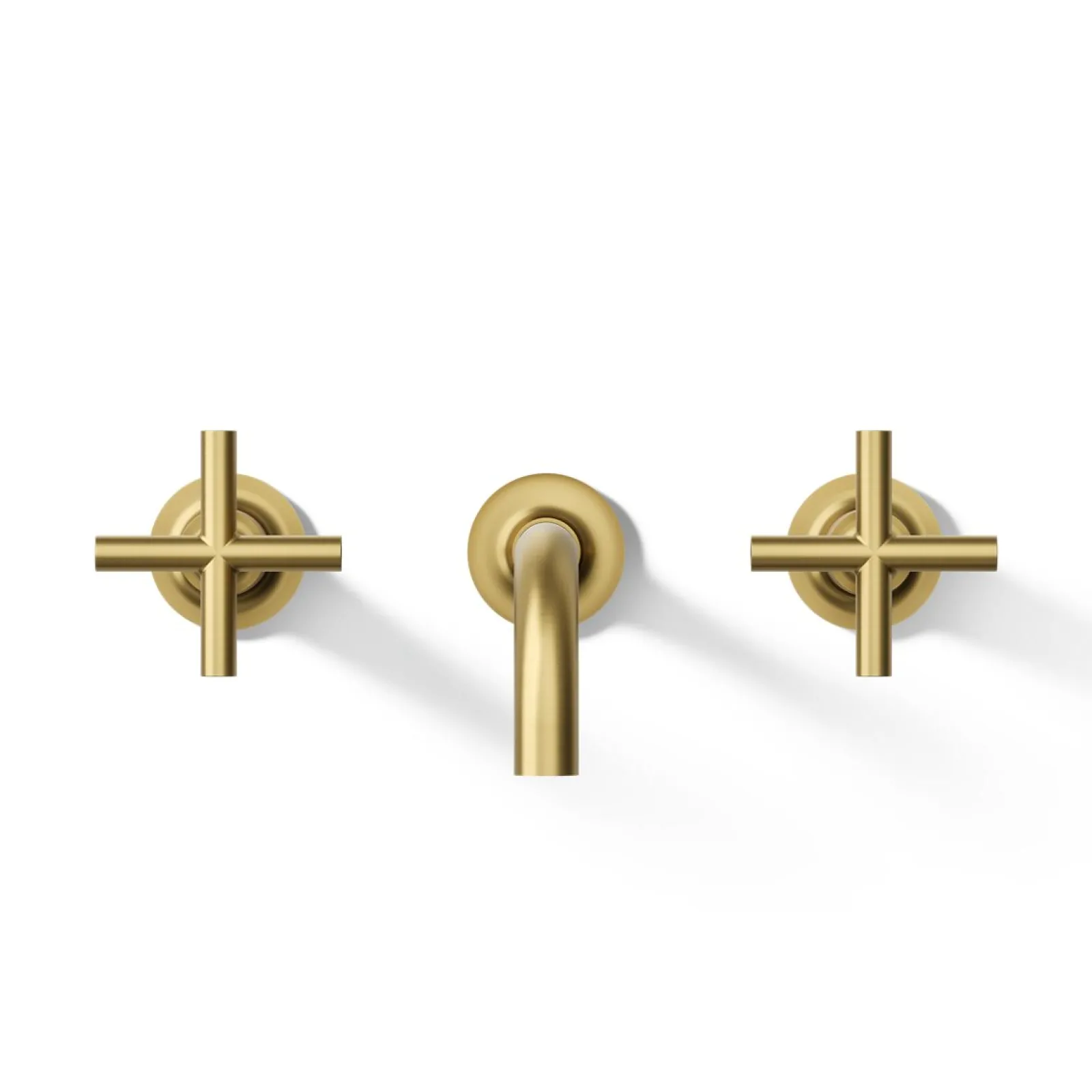 Wall-mount bathroom sink faucet trim with Cross handles, 1.2 gpm^Kohler Discount
