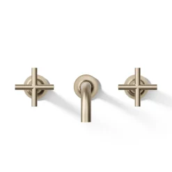 Wall-mount bathroom sink faucet trim with Cross handles, 1.2 gpm^Kohler Discount