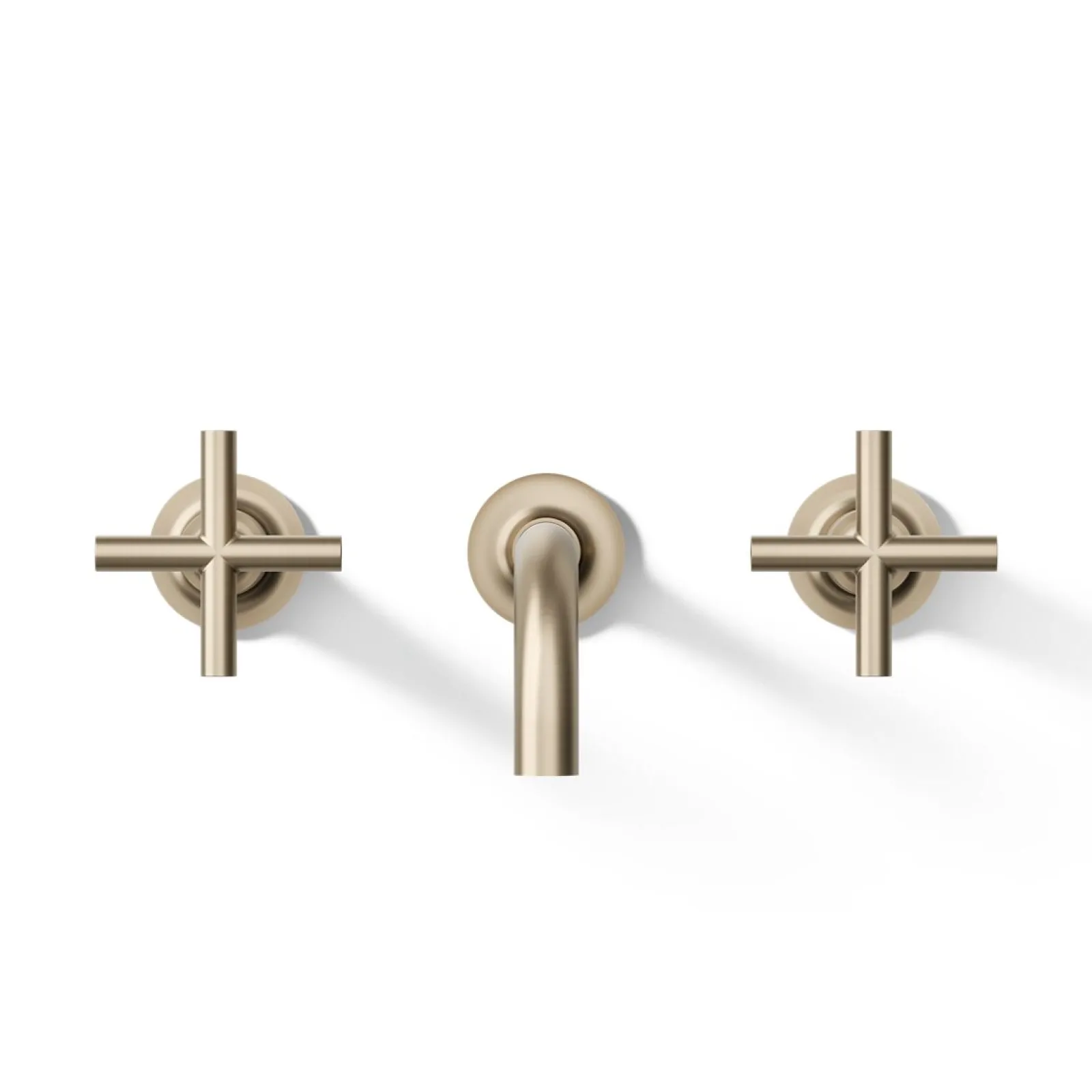 Wall-mount bathroom sink faucet trim with Cross handles, 1.2 gpm^Kohler Discount