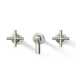 Wall-mount bathroom sink faucet trim with Cross handles, 1.2 gpm^Kohler Discount