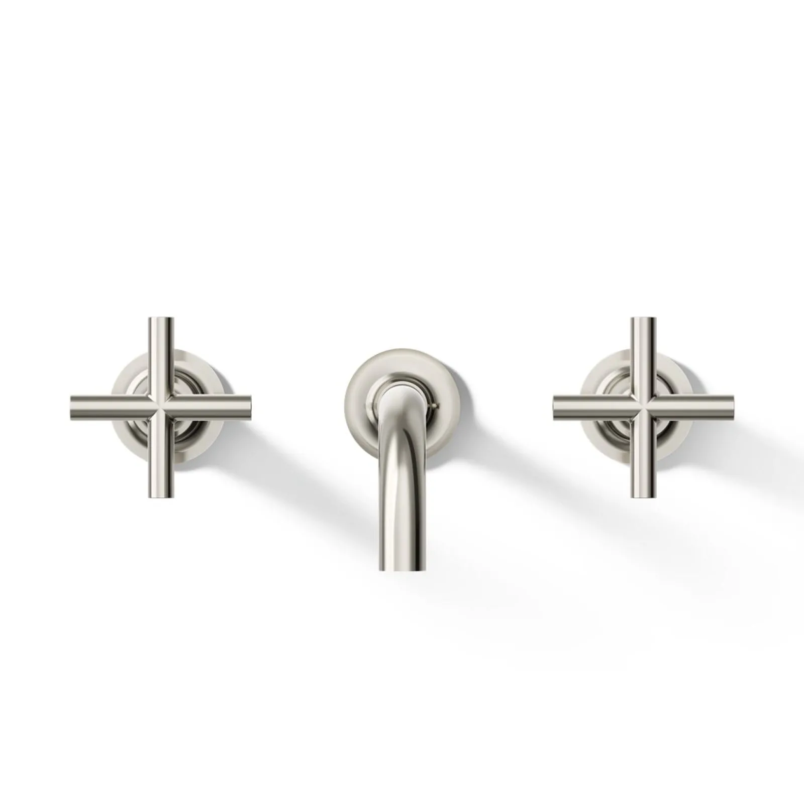 Wall-mount bathroom sink faucet trim with Cross handles, 1.2 gpm^Kohler Discount