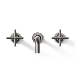 Wall-mount bathroom sink faucet trim with Cross handles, 1.2 gpm^Kohler Discount