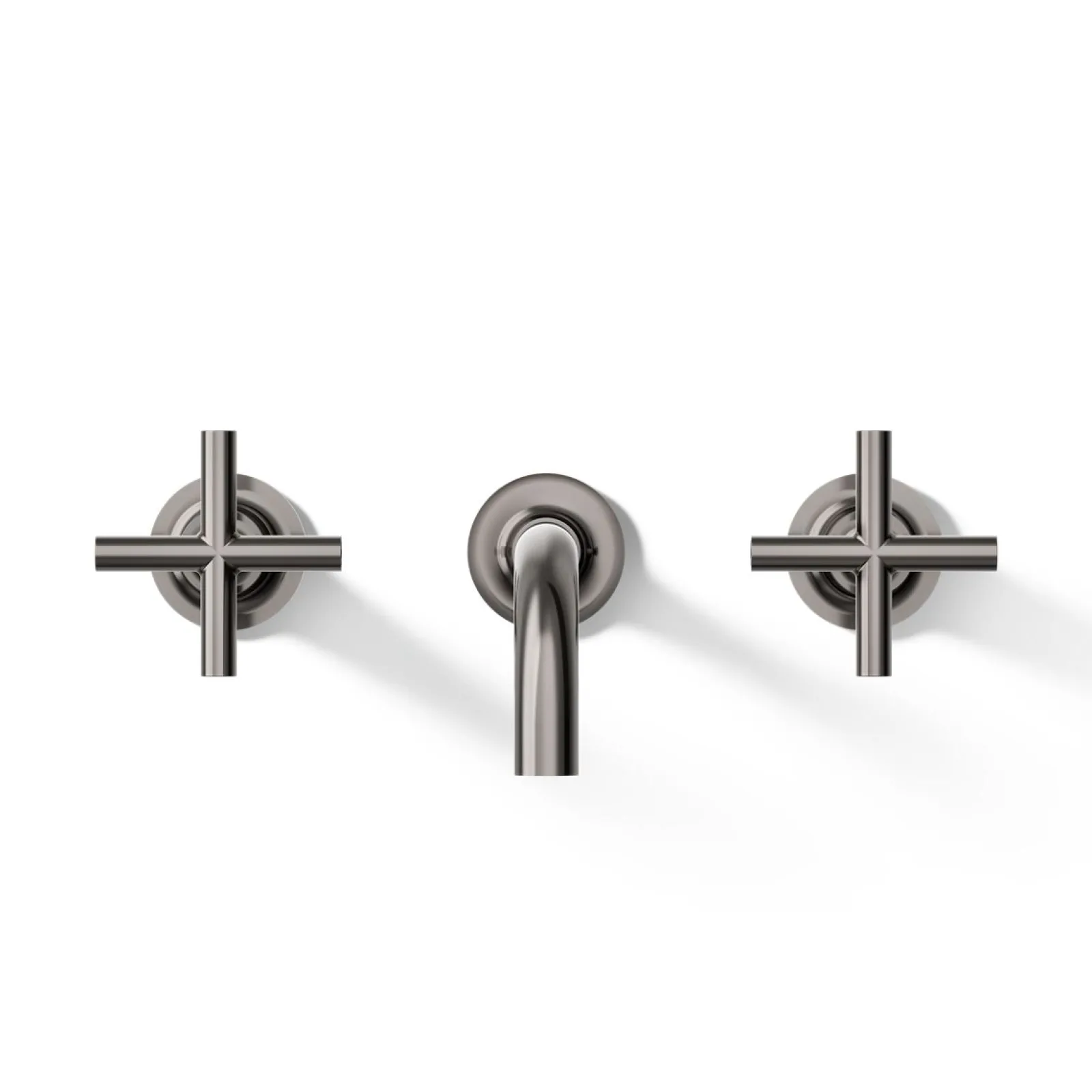 Wall-mount bathroom sink faucet trim with Cross handles, 1.2 gpm^Kohler Discount