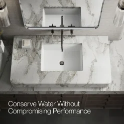 Wall-mount bathroom sink faucet trim with Cross handles, 1.2 gpm^Kohler Discount